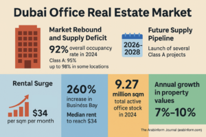 Dubai’s Office Real Estate Boom Faces Supply Constraints Amid Soaring Demand