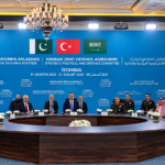 Officials from Saudi Arabia, Türkiye and Pakistan attend the Makkah Joint Defence Agreement committee meeting in Istanbul